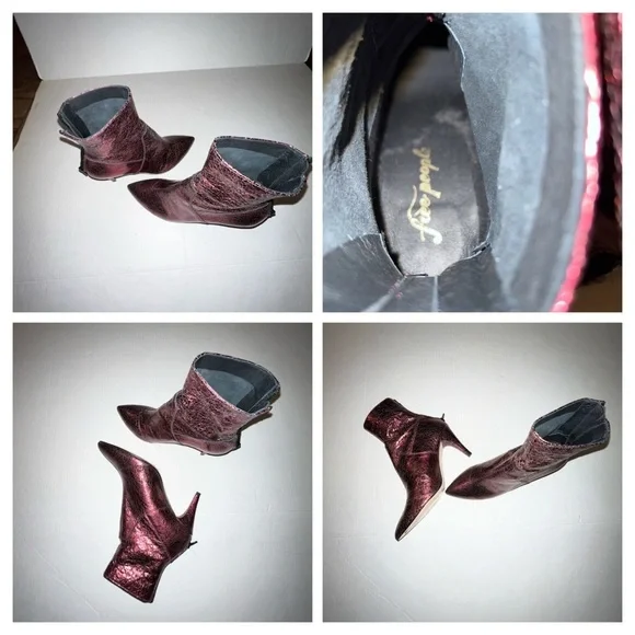 FREE PEOPLE WILLA BOOTIES - Picture 6 of 10